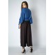 Calça Envelope Dueré Pantacourt Viscose Preta