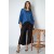 Calça Envelope Dueré Pantacourt Viscose Preta