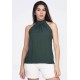 Blusa Trapézio Kaiapó Viscose Verde Musgo