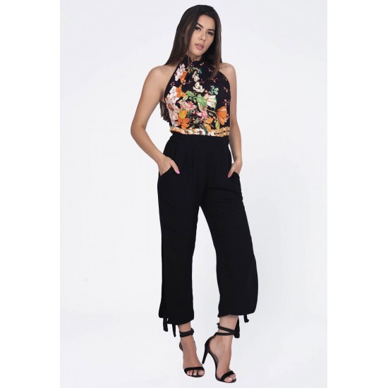 Calça Cenoura Viscose Cajá Preta