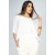 Blusa Bata Îandé Malha Off White