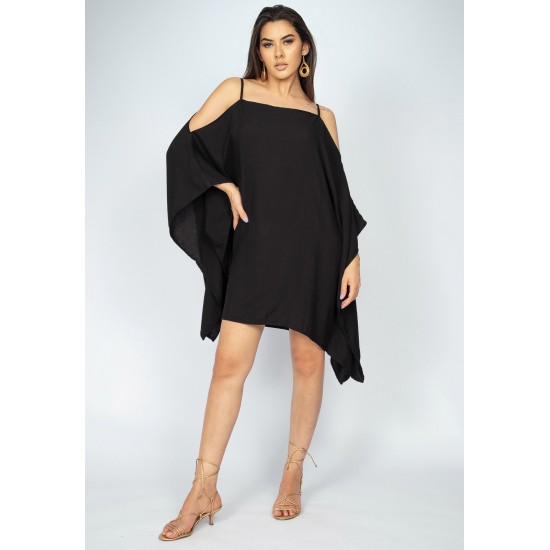 Vestido Kaftan Garaguá Preto