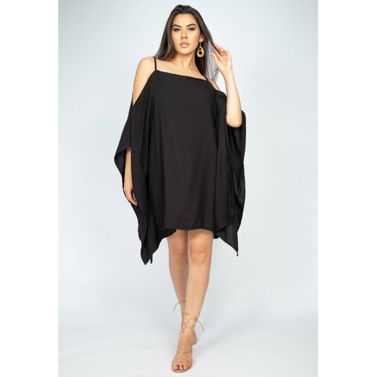 Vestido Kaftan Garaguá Preto