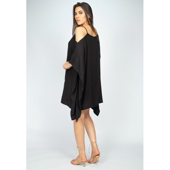 Vestido Kaftan Garaguá Preto
