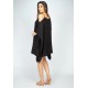 Vestido Kaftan Garaguá Preto