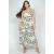 Vestido Longo Acará Malha Bambu Azul