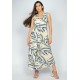 Vestido Longo Acará Malha Bambu Azul