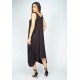 Vestido Saruel Regata Malha Preto