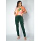 Calça Veludo Caaró Algodão Verde da Mata