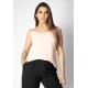 Blusa Regata Niterói Viscose Rosa Quartz