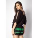 Blusa Mangaba Malha Preta