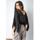 Blusa Goiti Viscose Preta Estelar