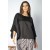 Blusa Goiti Viscose Preta Estelar