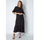 Vestido Midi Church Viscose Preto