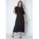 Vestido Midi Church Viscose Preto