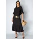 Vestido Midi Church Viscose Preto
