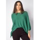 Blusa Asa Delta Malha Tupã Verde Jade