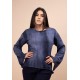 Blusa Moletom Azul Estelar 