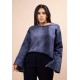 Blusa Moletom Azul Estelar 