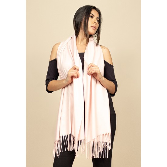 Echarpe Lenço Feminino Tipo Cashmere Tea Rose