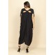 Vestido Kaftan Mutum Detalhes nas Costas Preto