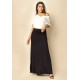 Saia Longa Malha SAZ Preta