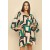 Vestido Curto Amplo Malha Estampa Chapada de Areia