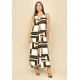 Vestido Longo Acará Malha Estampa Igaci