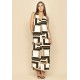 Vestido Longo Acará Malha Estampa Igaci