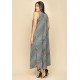 Vestido Longo Acará Malha Estampa Murici