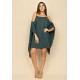 Vestido Kaftan Garaguá Canário Verde Musgo