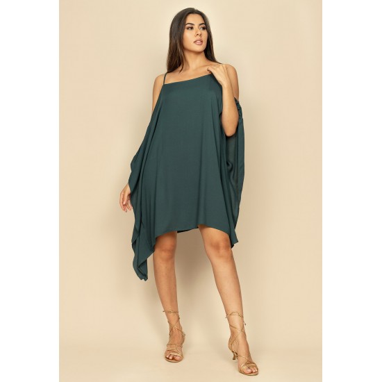 Vestido Kaftan Garaguá Canário Verde Musgo