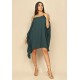 Vestido Kaftan Garaguá Canário Verde Musgo