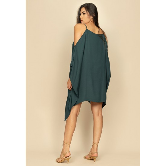 Vestido Kaftan Garaguá Canário Verde Musgo