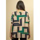 Blusa Ampla  Morcego Manga Curta Chapada de Areia