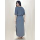 Vestido Longo Malha Mescla
