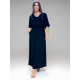 Vestido Longo Malha Preto