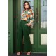 Calça Pantalona Verde Musgo
