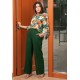 Calça Pantalona Verde Musgo