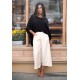 Blusa Poncho Baguari Amplo Estampa Preto