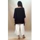 Blusa Poncho Baguari Amplo Estampa Preto