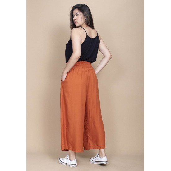 Calça Pantacourt Elastic Embaú Laranja