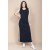 Vestido Midi Fenda Lateral Track Dress Preto