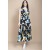 Vestido Regata Longo Peri Viscose Camadas Estampa Jardim Noturno