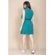 Vestido Plano Curto Verde