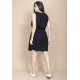 Vestido Plano Curto Preto