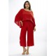 Calça Envelope Dueré Pantacourt Viscose Terracota