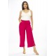Calça Pantacourt Malha Encorpada Pink