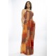 Vestido Longo Jennifer Malha Trapézio com Bolso Tramas do Sol