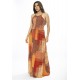Vestido Longo Jennifer Malha Trapézio com Bolso Tramas do Sol